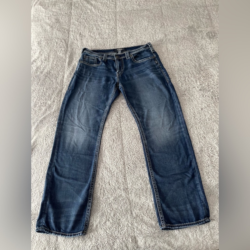 Men’s silver jeans Co.